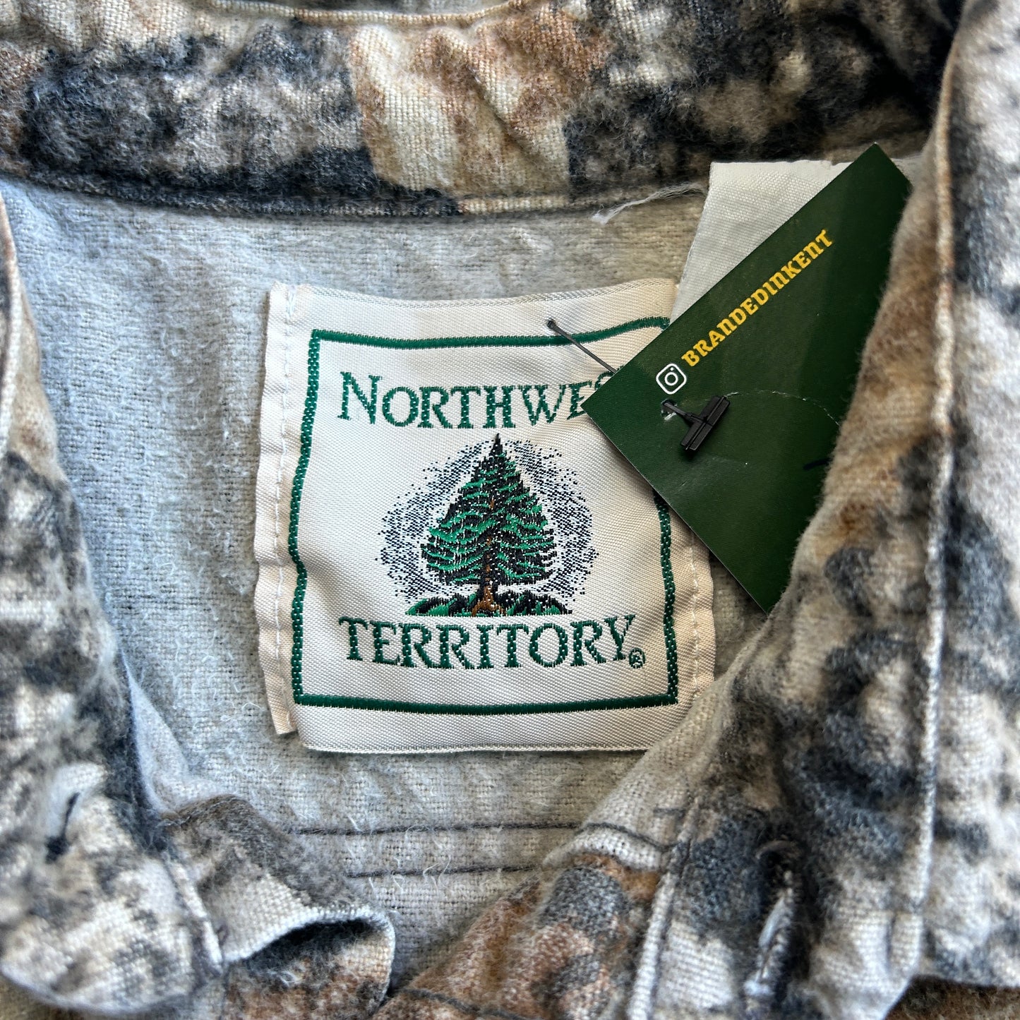 Vintage Northwest Territory Heavy Weight Camo Flannel