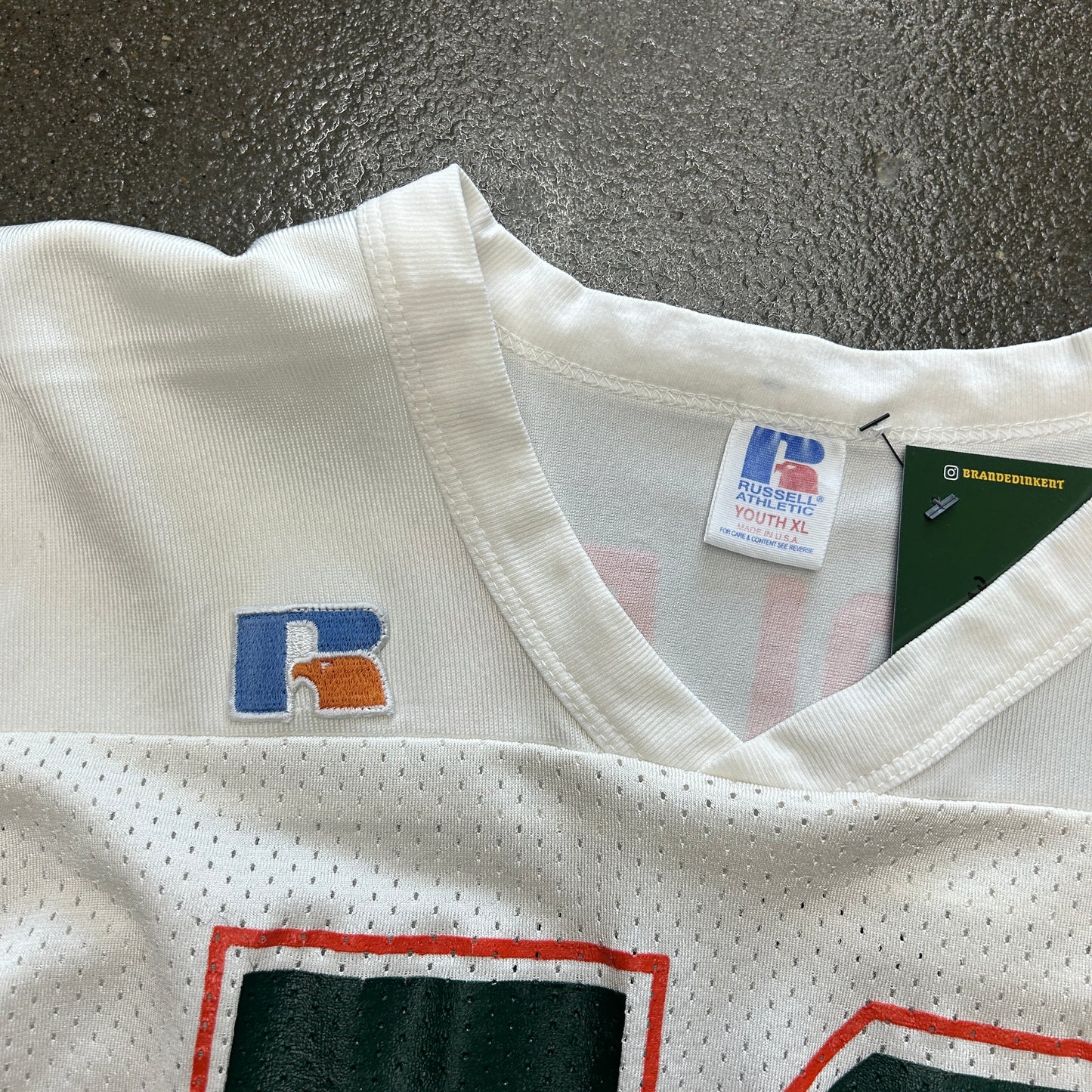 Vintage Russell Athletic Miami Hurricanes Wolfe Jersey