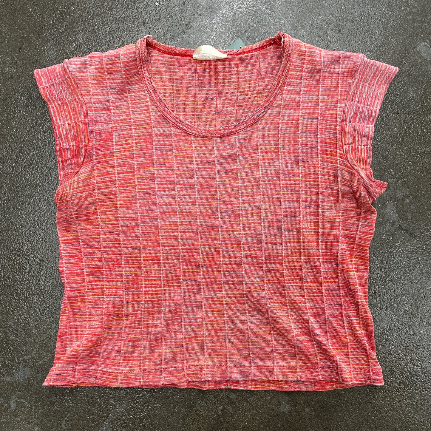 Vintage KMart Ribbed Boxy Tee