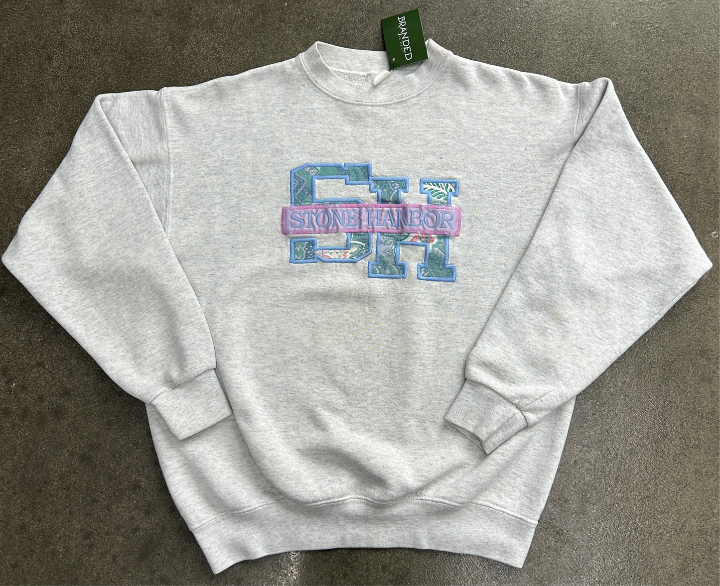 Vintage Stone Harbor Crewneck