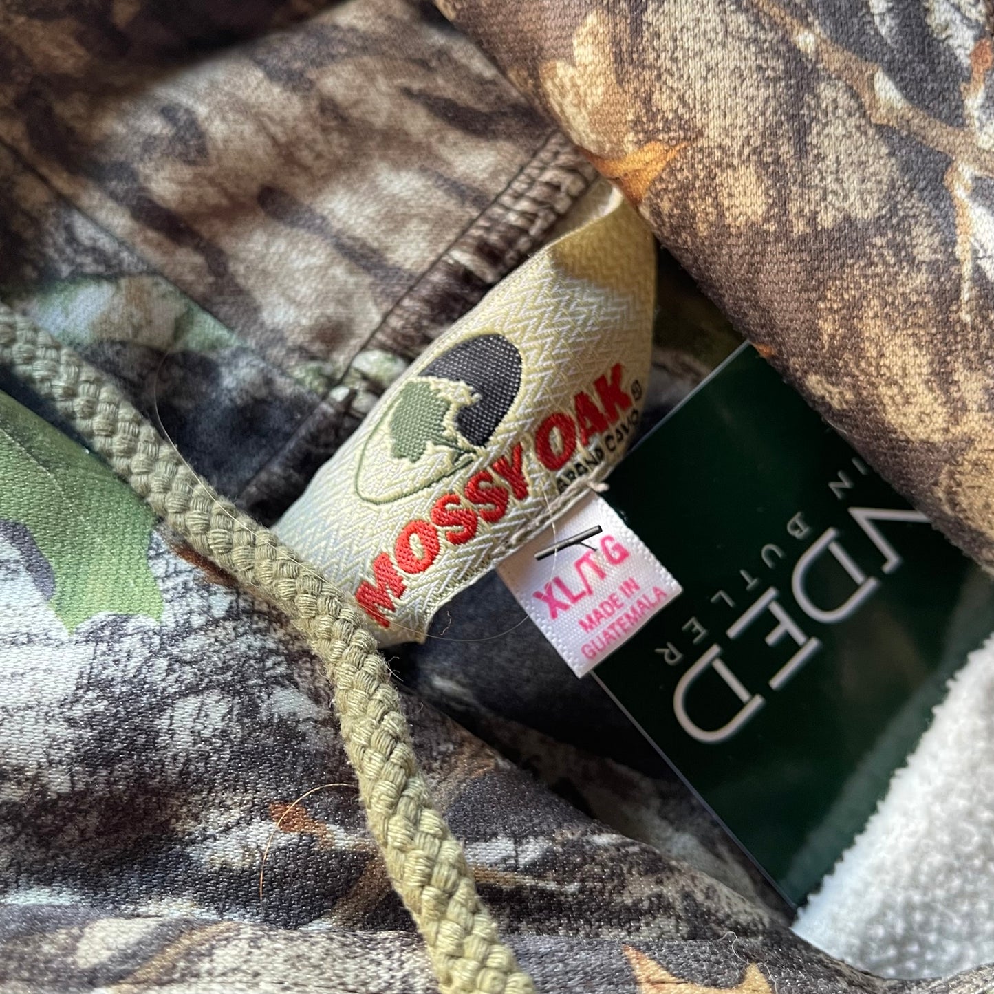 Vintage Mossy Oak Camo Hoodie