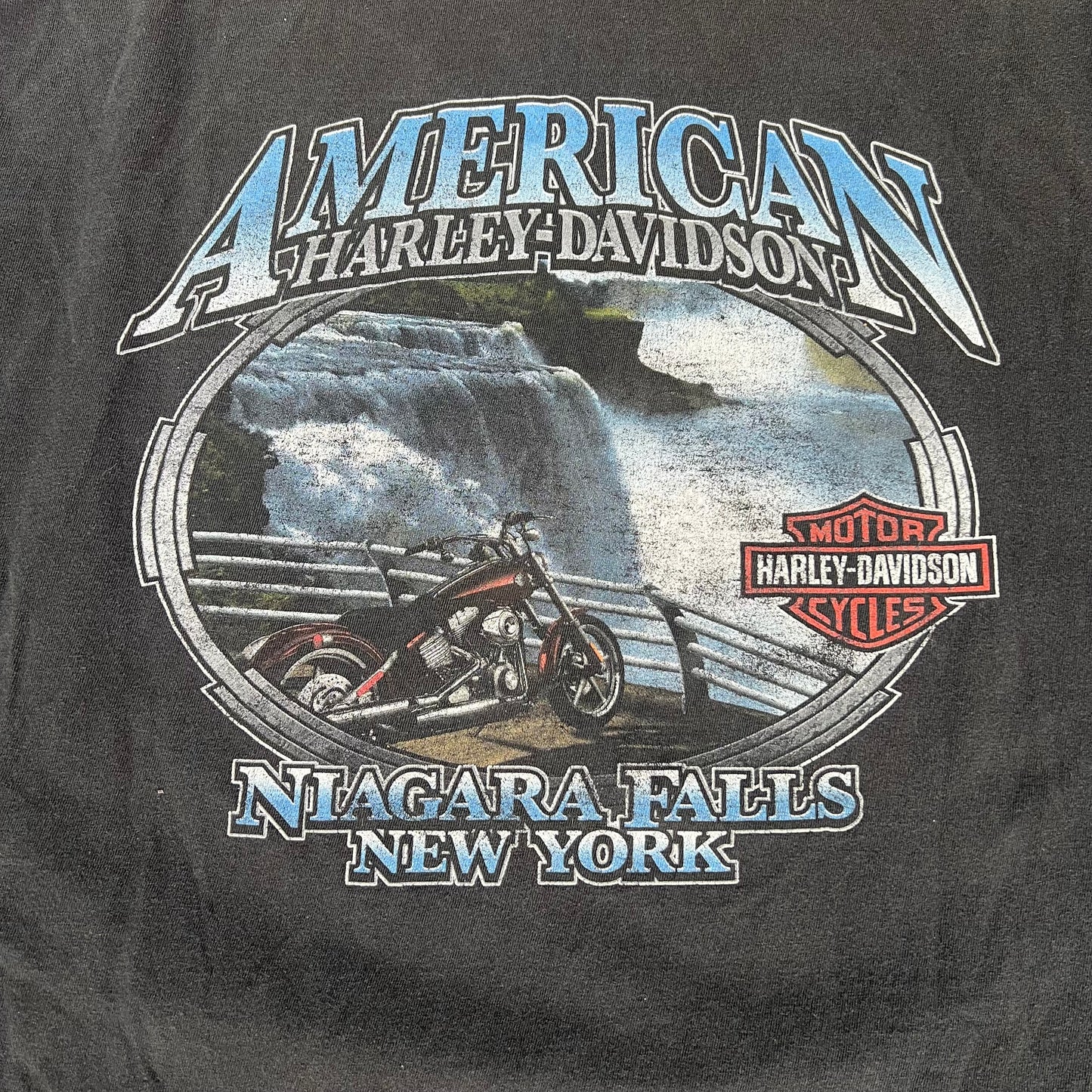 Vintage Harley Davidson Niagara Falls Tee