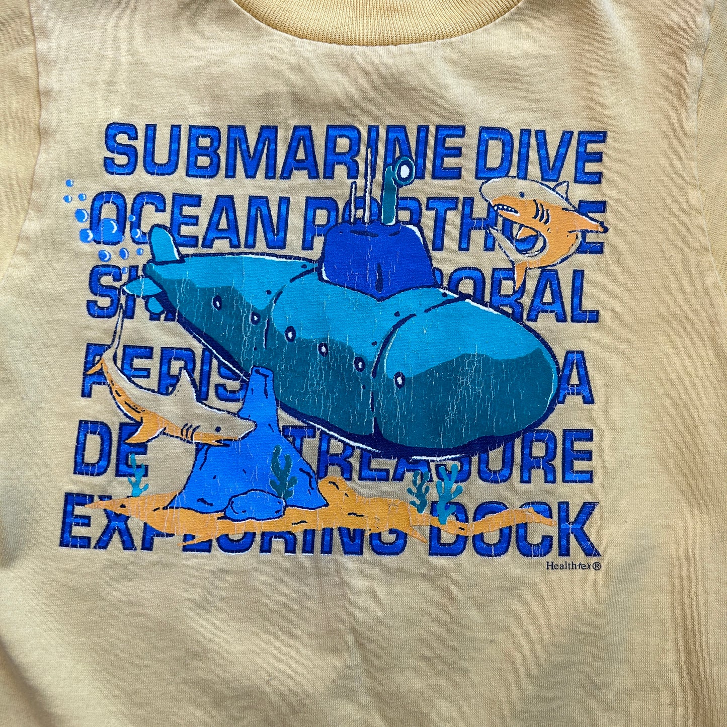 Vintage Kid's Submarine Tshirt