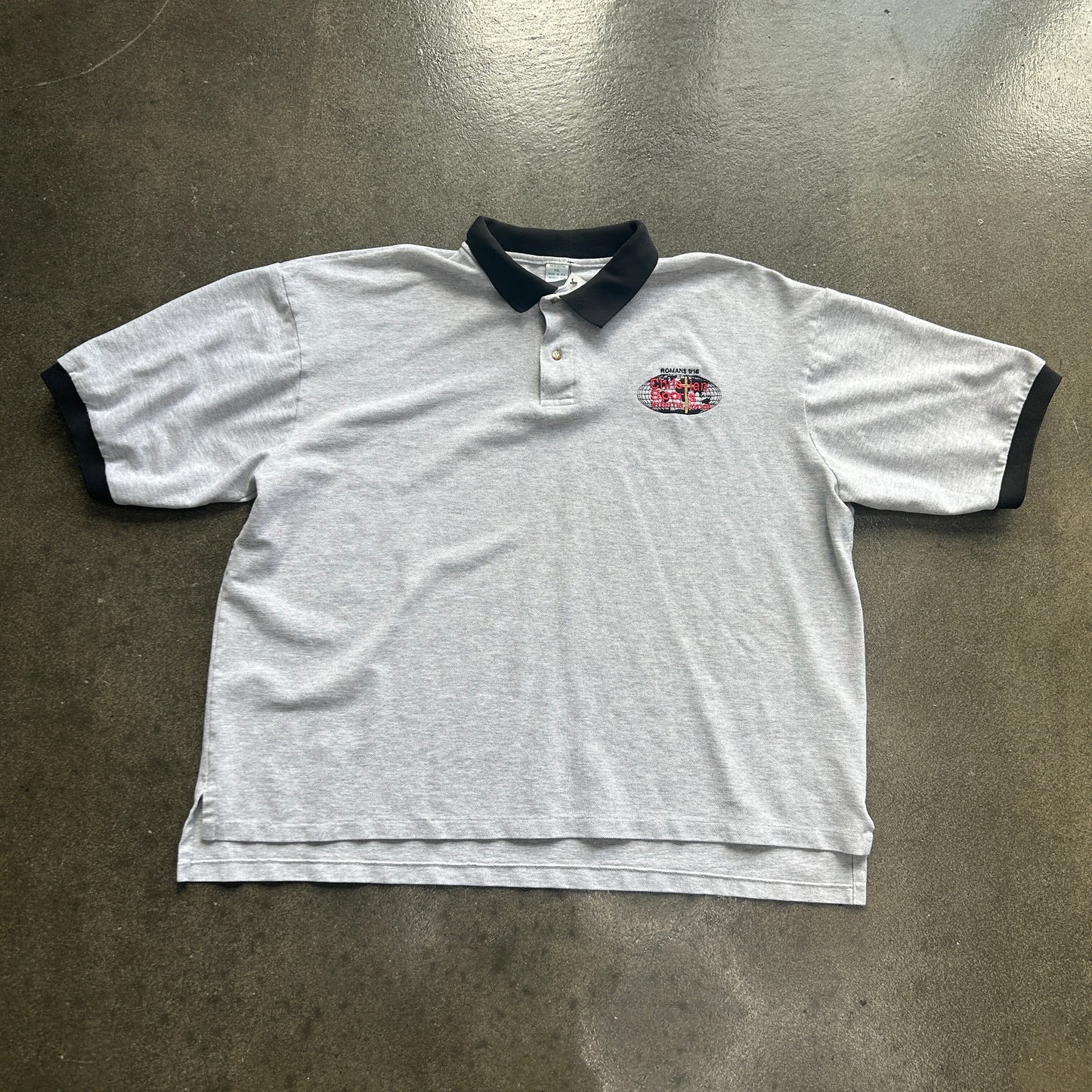 Vintage 90s Christian Sports Polo