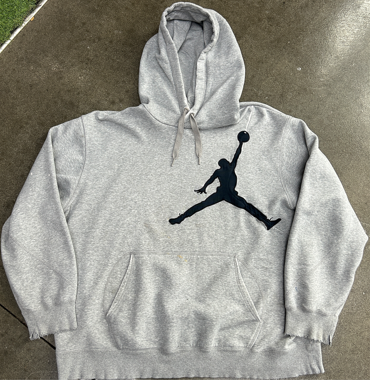 Vintage Grey Air Jordan Hoodie