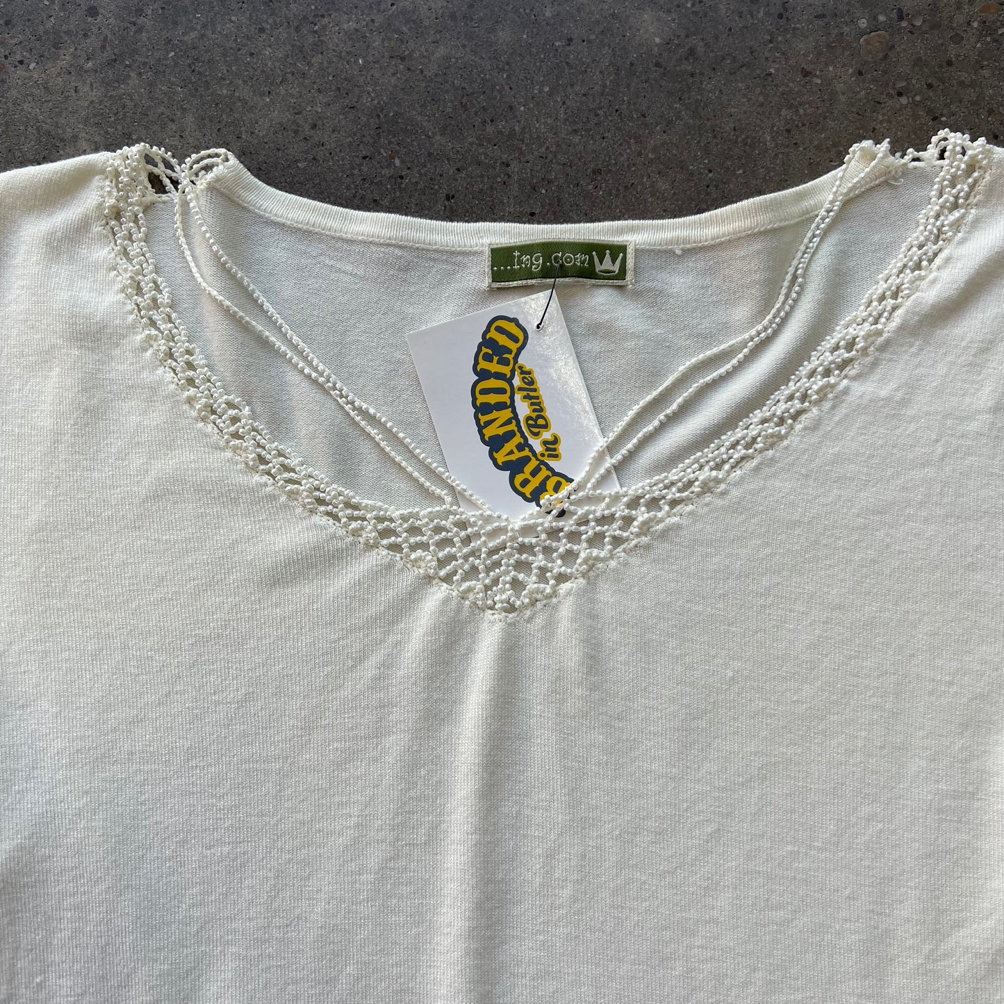 Vintage …Ing.com Beaded Top