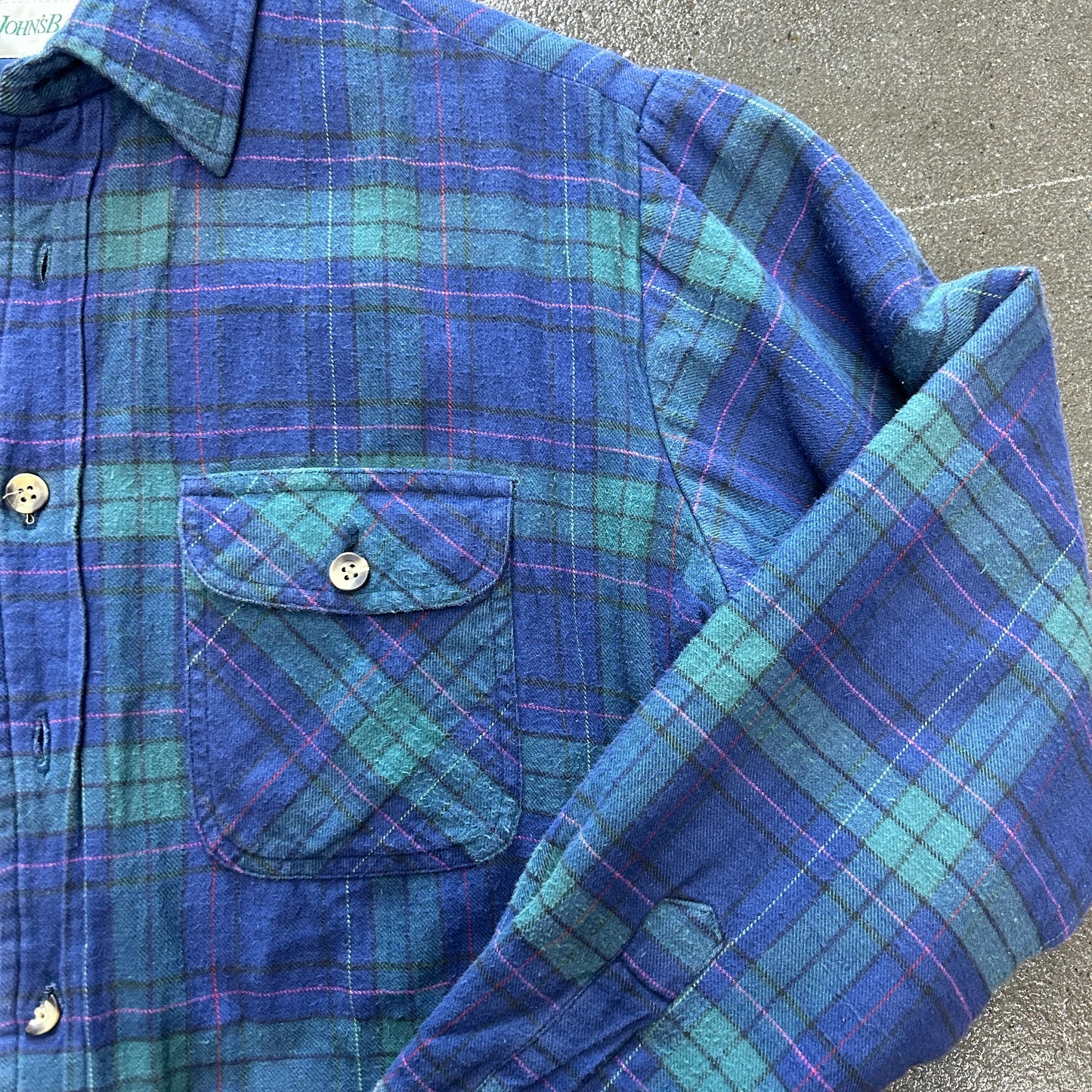 Vintage St John’s Bay Quilted Flannel