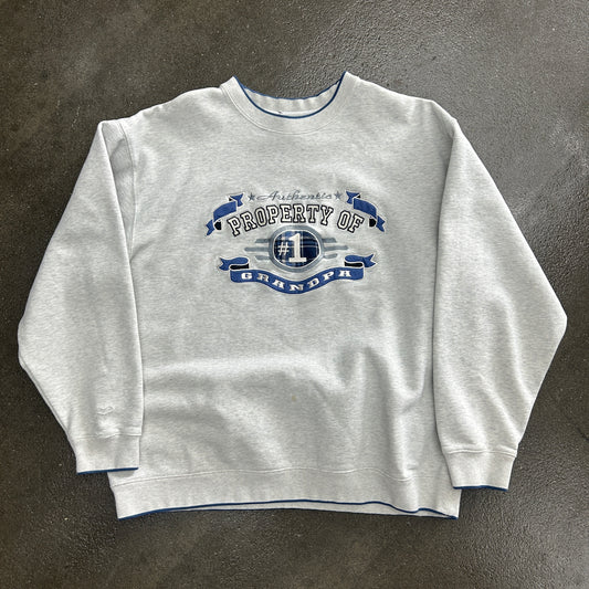 Vintage Number One Grandpa Sweatshirt
