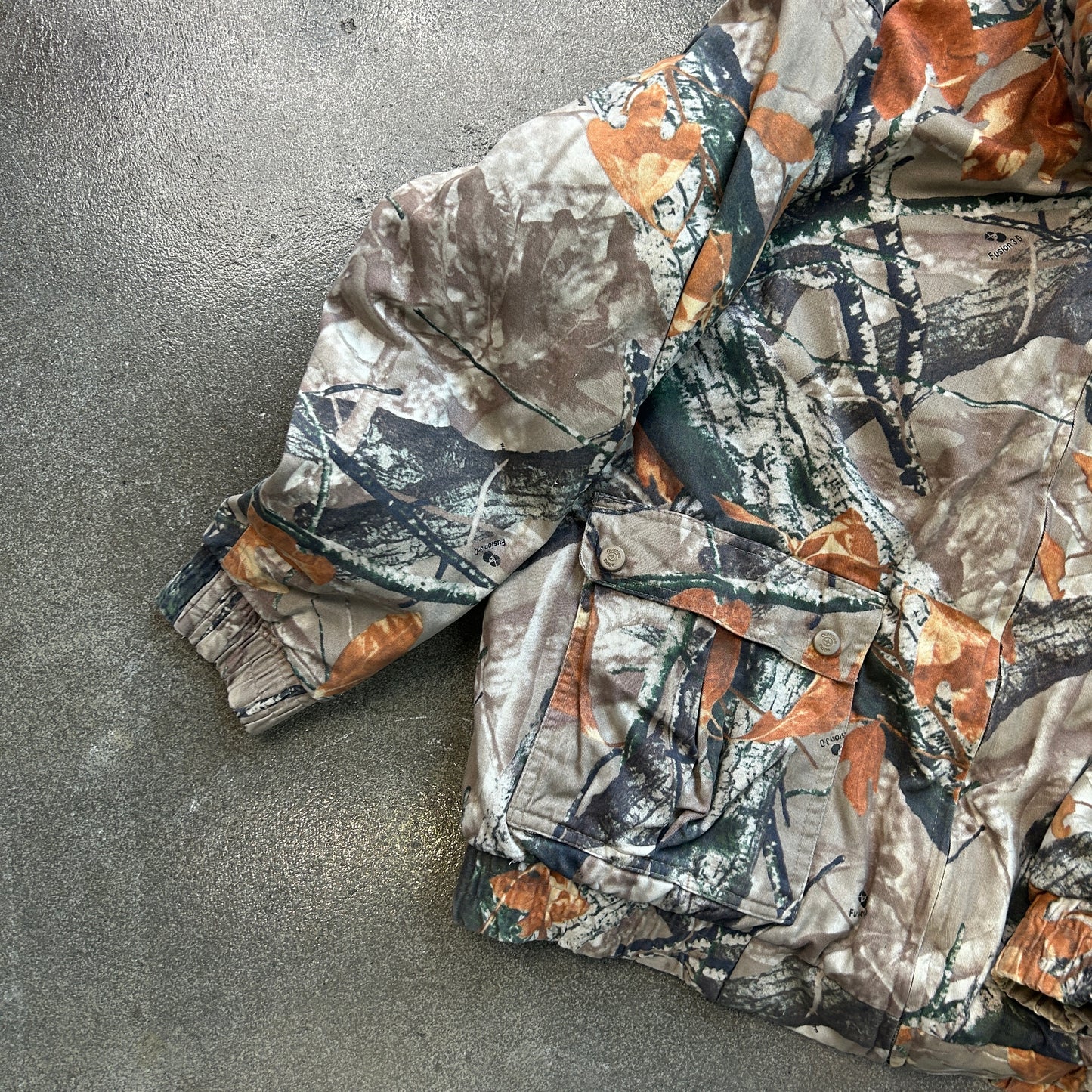 Vintage Outfitters Ridge Quilted Camo Coat