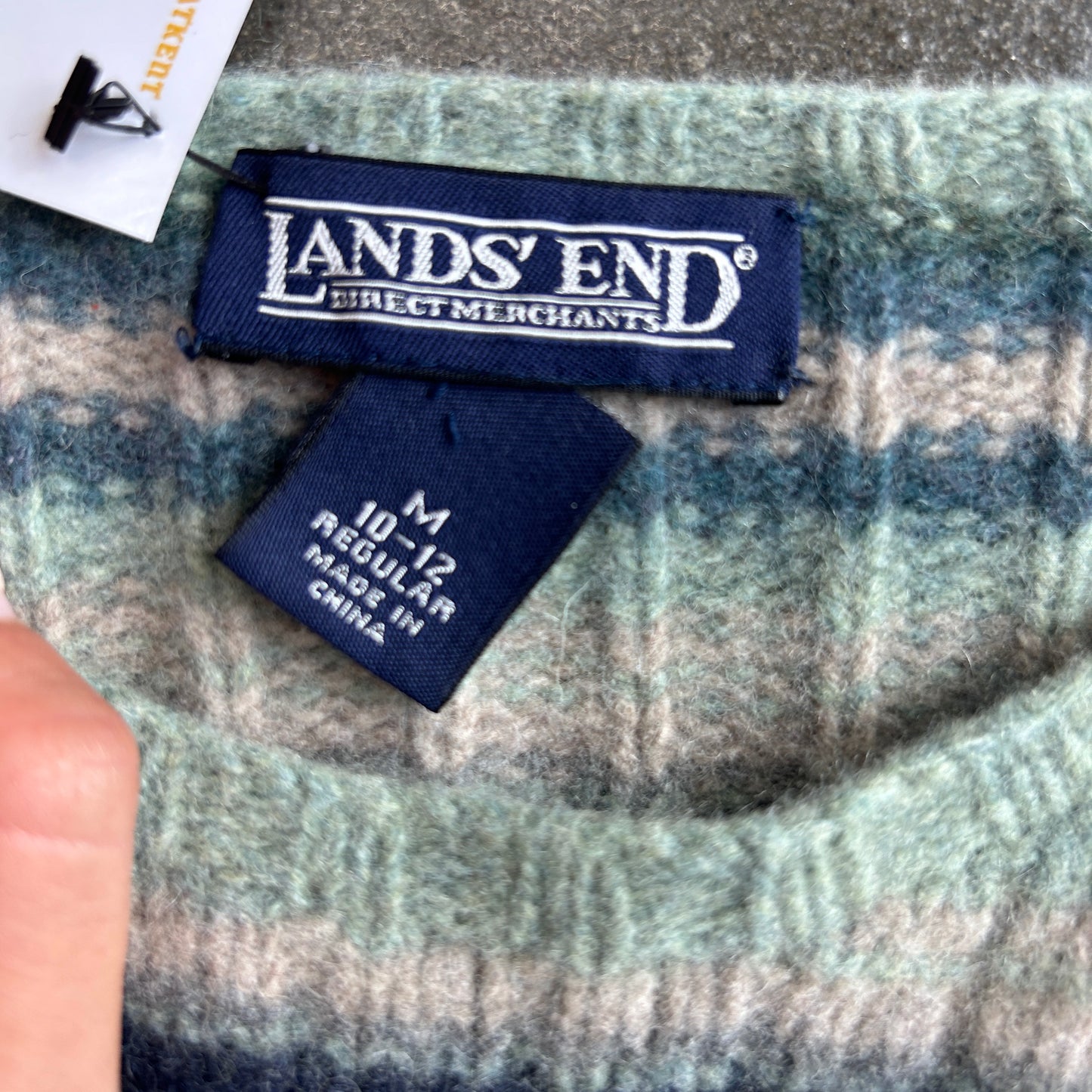 Lands End Knit Sweater