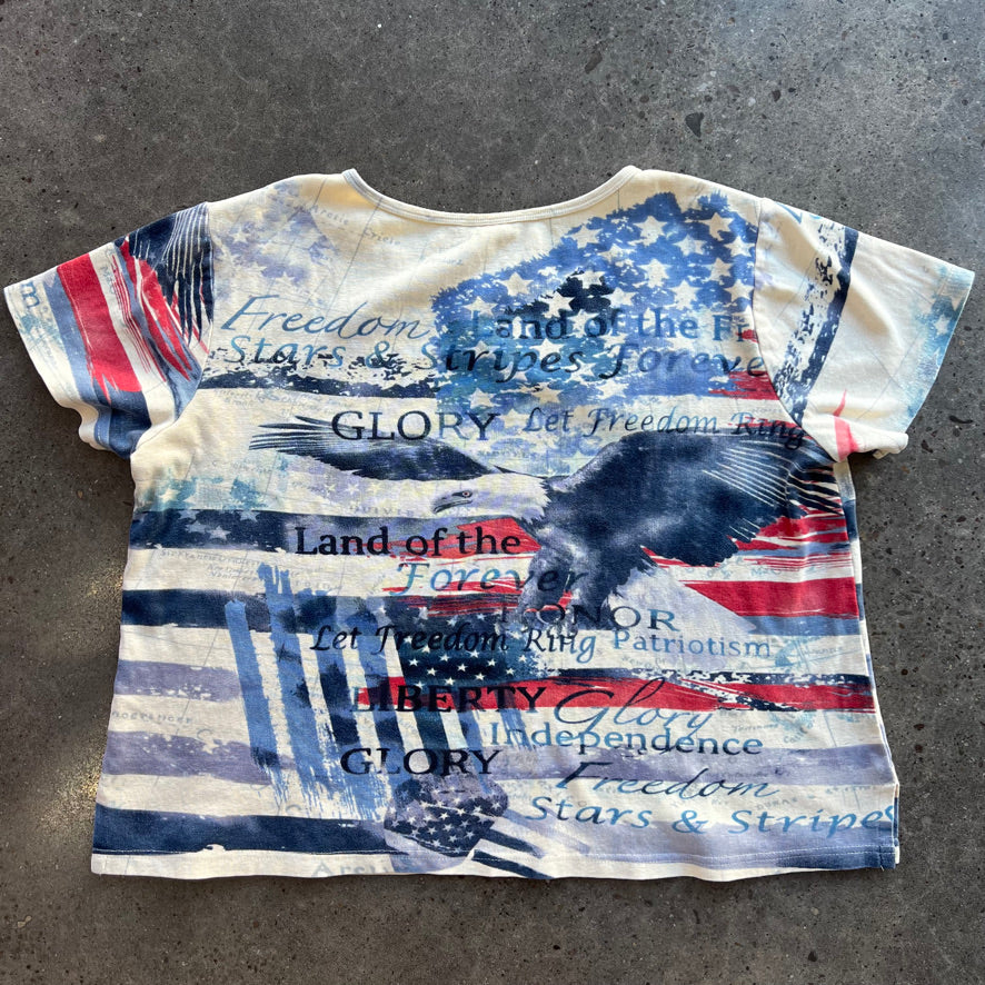 Vintage Land Of The Free Tee