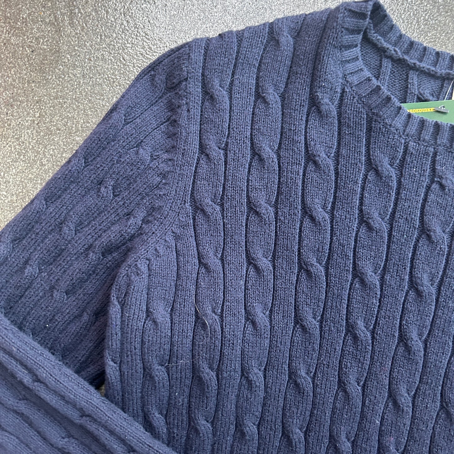 Vintage St John’s Bay Cable Knit Sweater