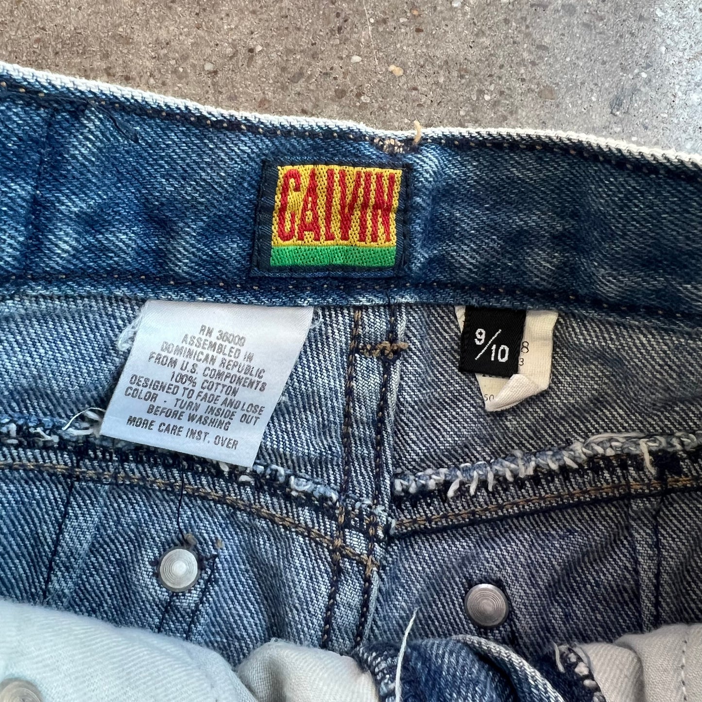 Vintage Calvin Denim Skirt