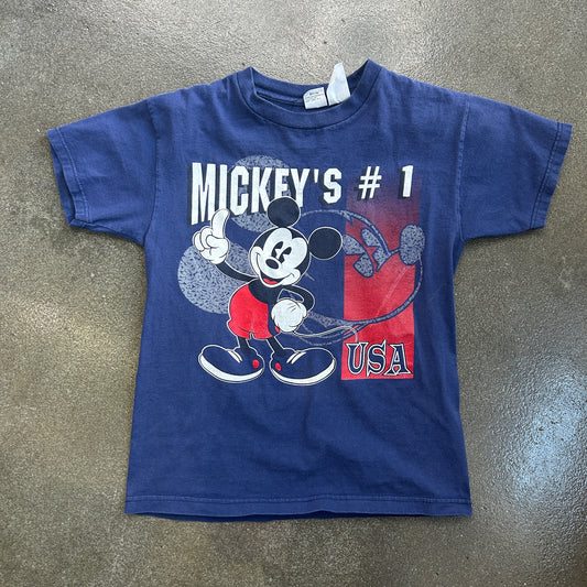 Vintage Mickey USA Baby Tee