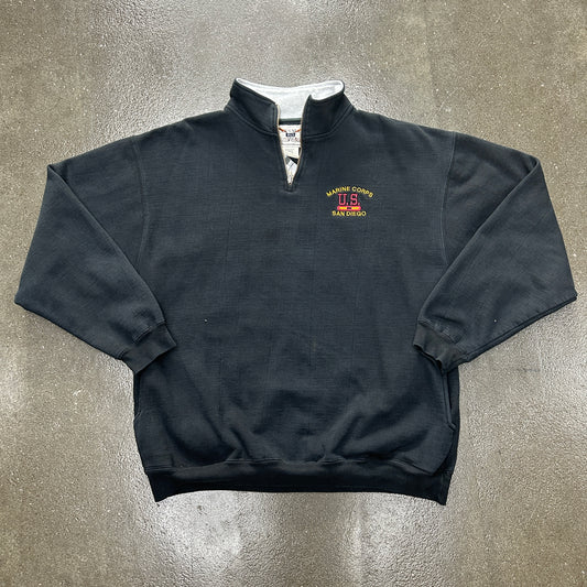 Vintage Marine Corps Quarter Zip
