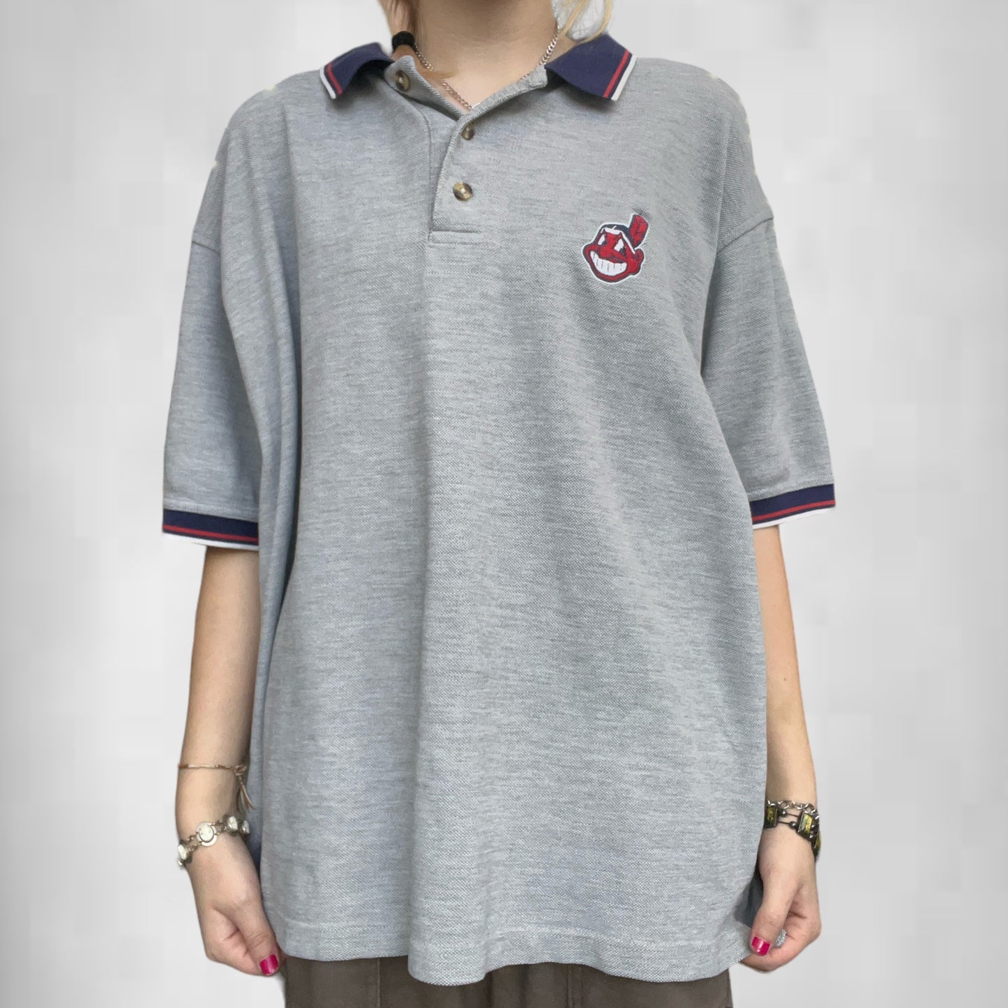 Vintage Cleveland Indians Polo