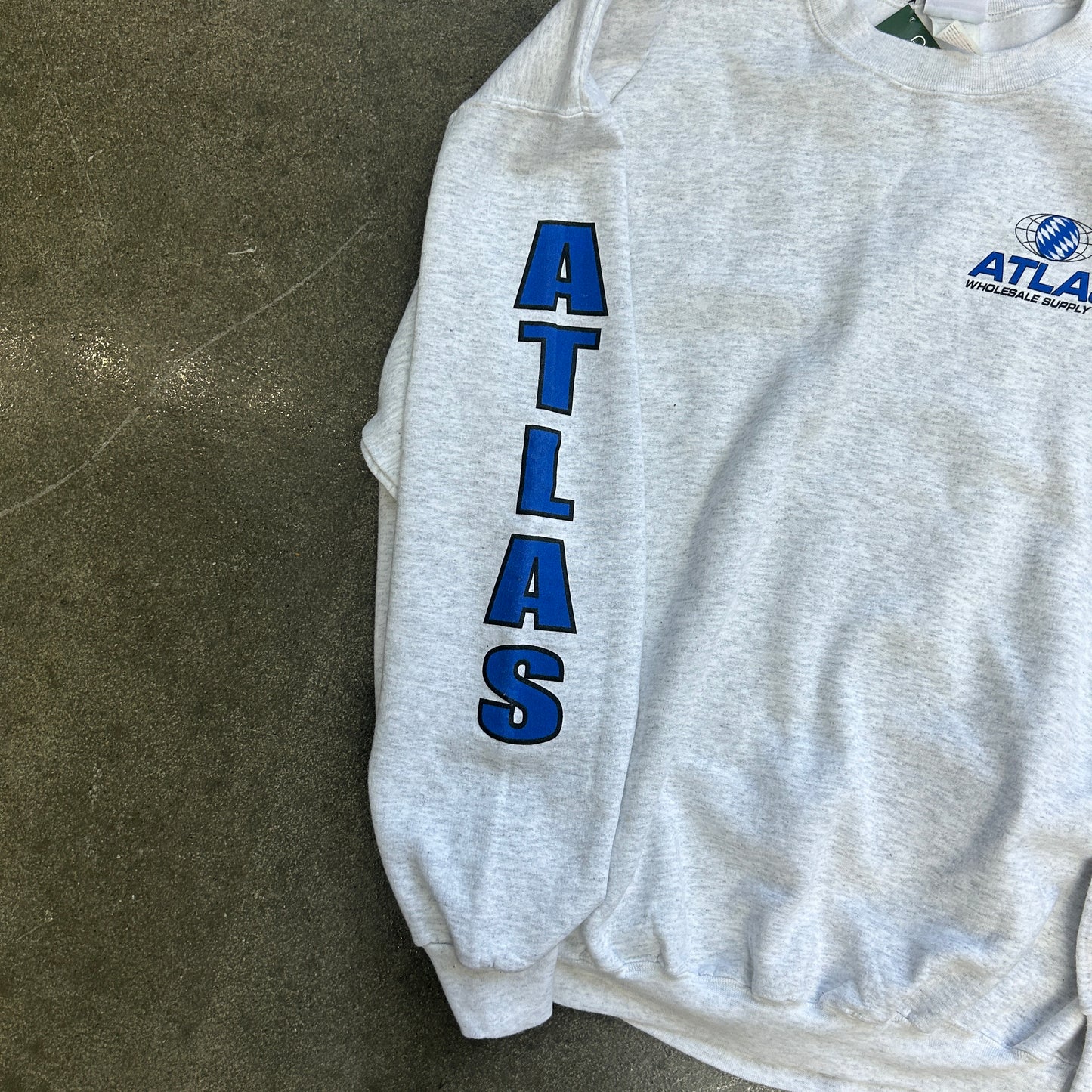 Vintage Atlas Wholesale Supply Sweatshirt