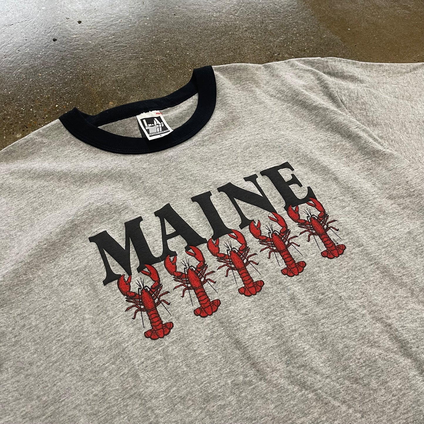 Vintage Maine Ringer Tee