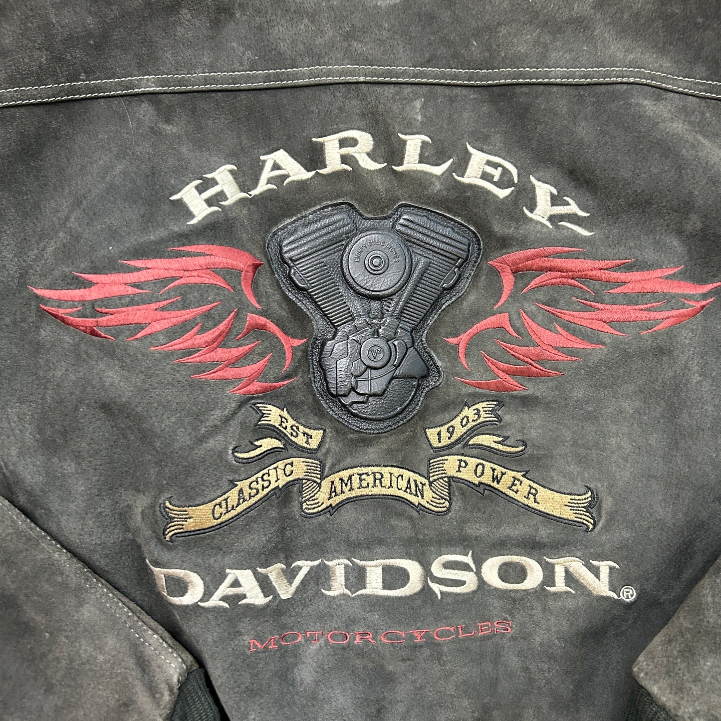 Harley Davidson Suede Jacket