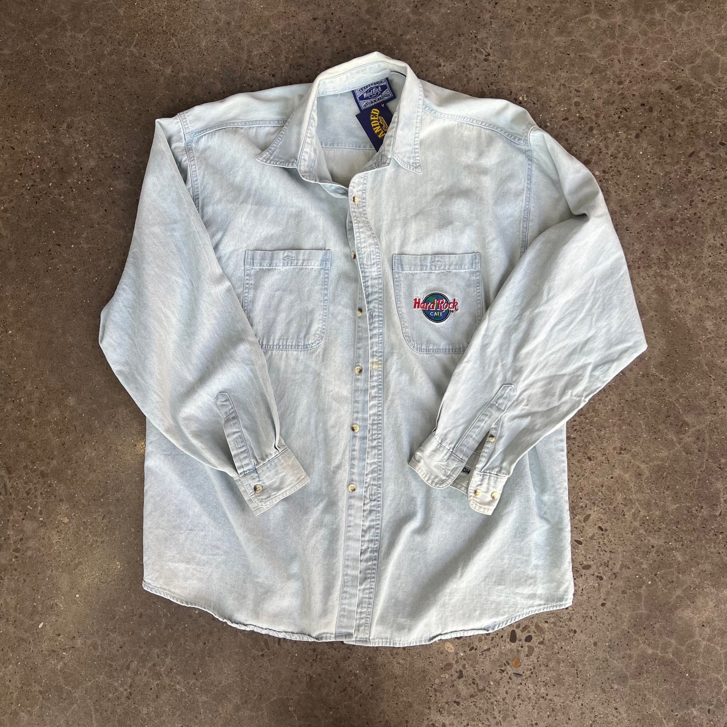 Vintage Hard Rock Cafe Button Up