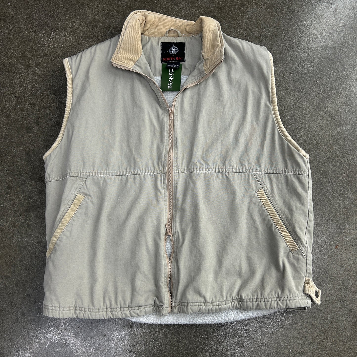 Vintage Fleece Lined Vest