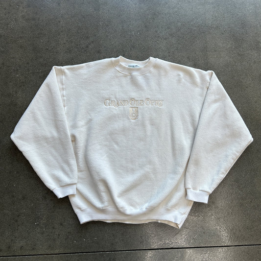 Vintage Grand Ole Opry Waffle Knit Crewneck