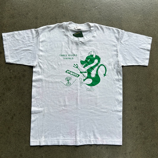 Vintage Three Rivers Vikings Tee