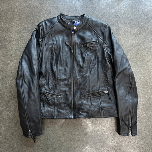 First Classic Genuine Leather Gear Jacket