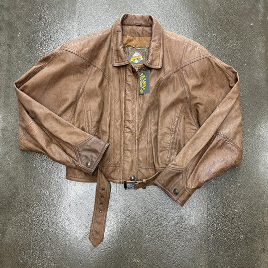 Vintage Adventure Bound Leather Jacket