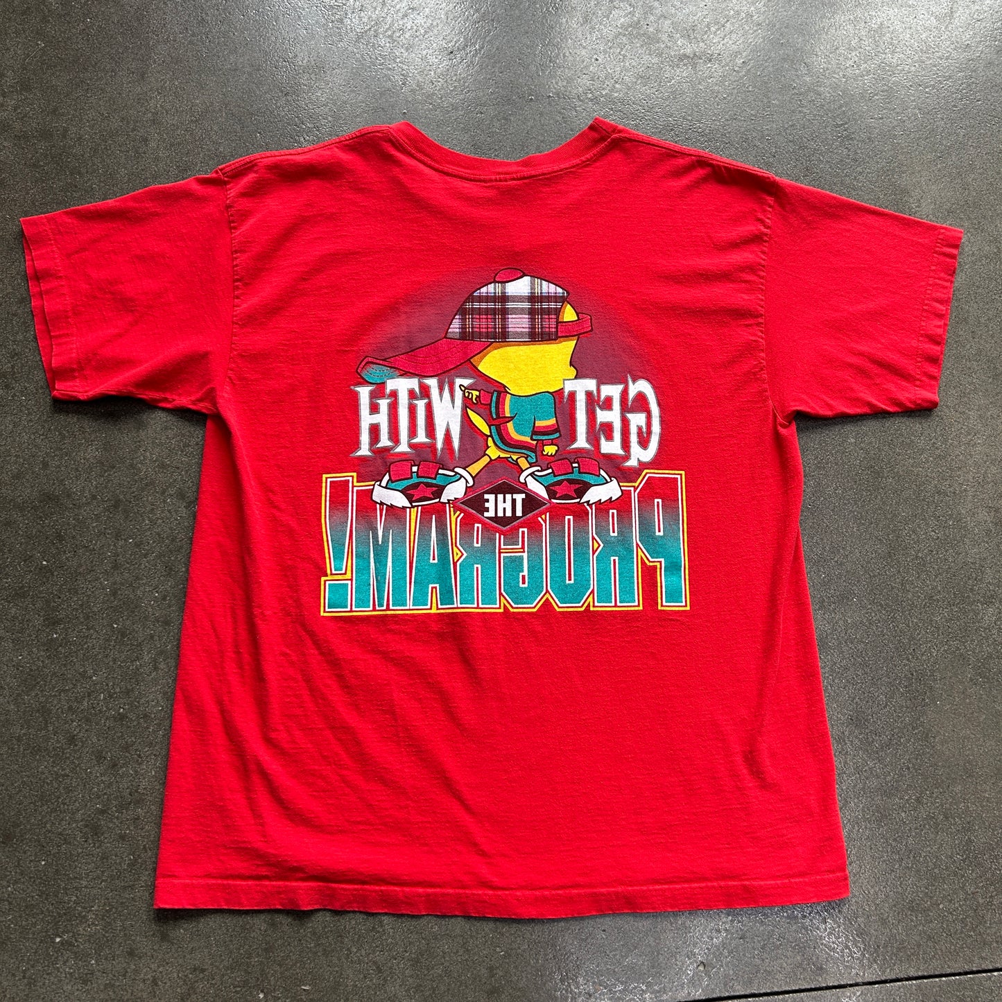 Vintage Tweety Bird Get With The Program Tee