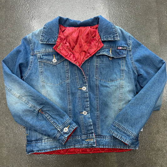Vintage Mudd Cropped Denim Jacket