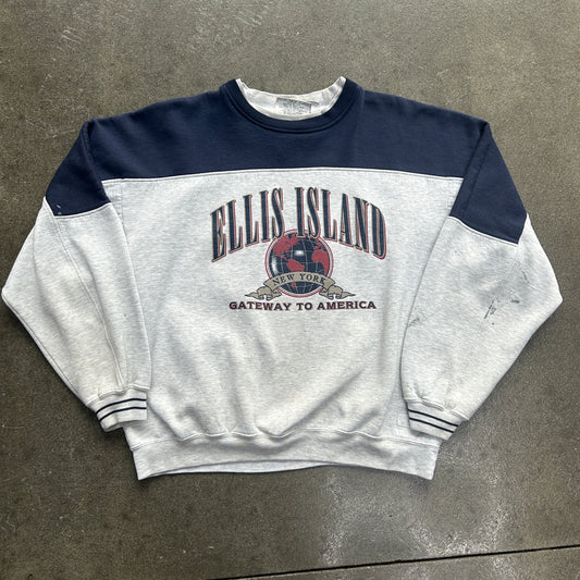 Vintage Ellis Island NY Crewneck