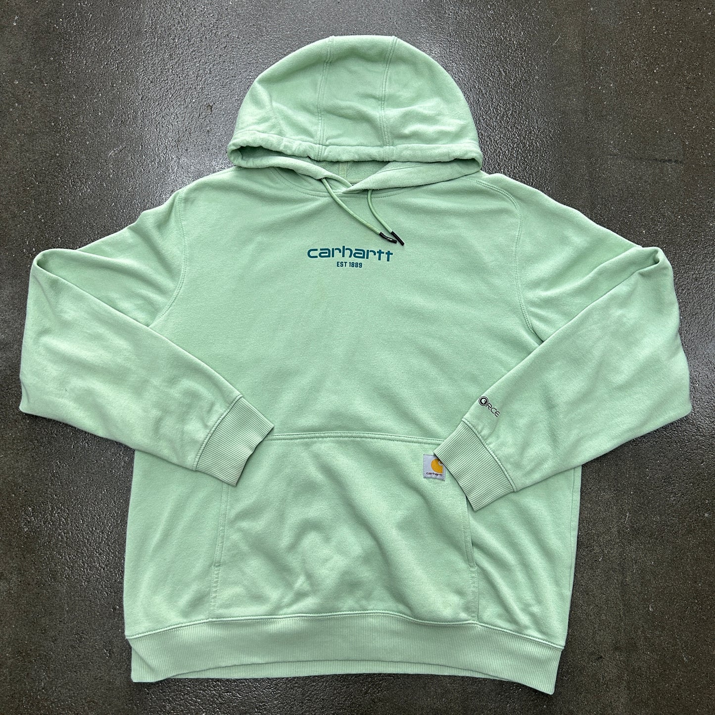 Vintage Mint Green Carhartt Hoodie