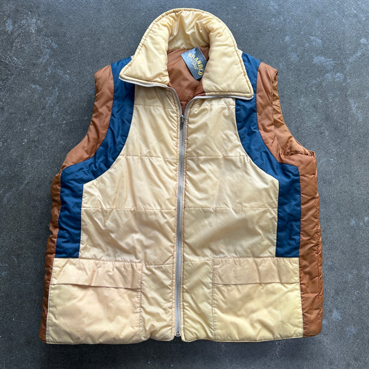 Vintage Multicolor Puffer Vest