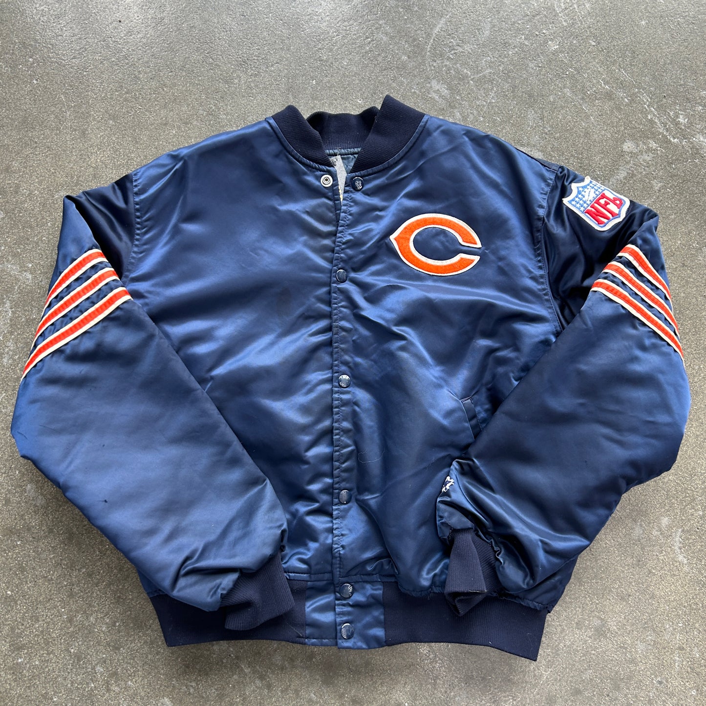 Vintage Chicago Bears Bomber Jacket