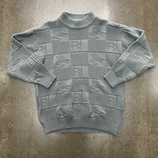 Vintage Bruce Lee Dragon Embossed Sweater