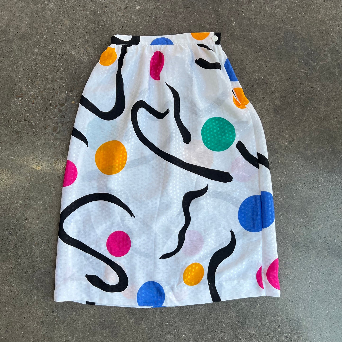 Vintage 80s Pattern Skirt