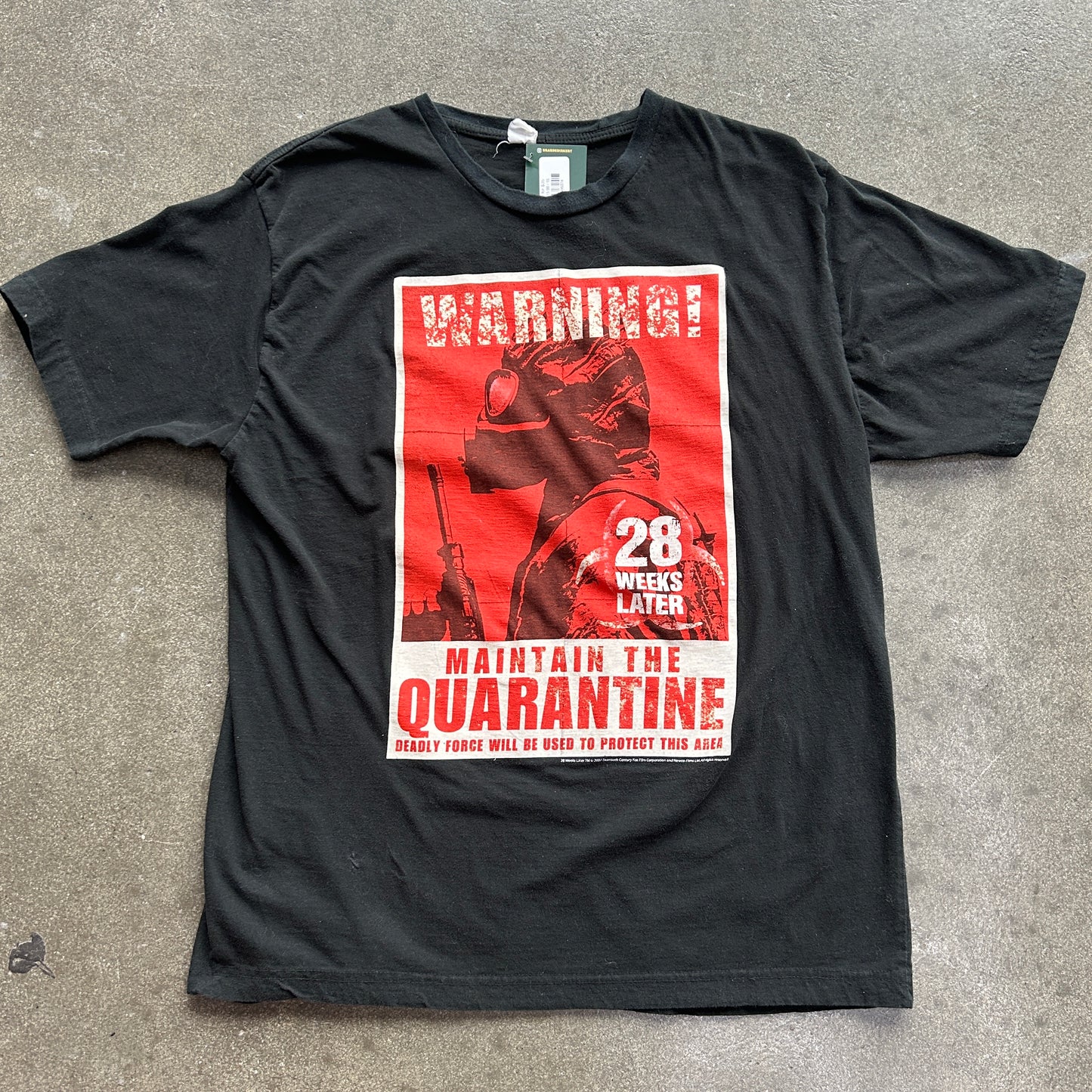 Maintain The Quarantine 28 Weeks Later Tee