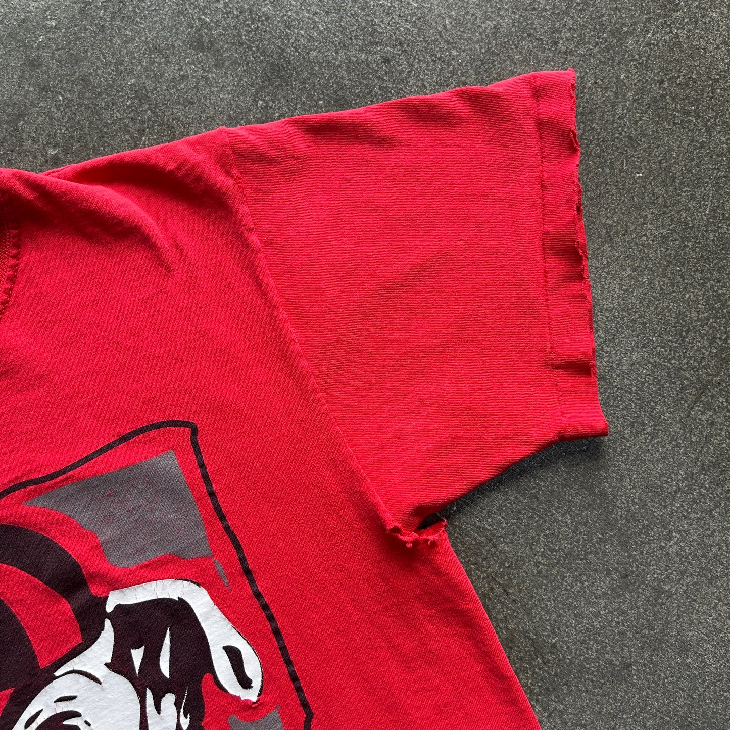 Vintage University of Georgia Distressed Tee