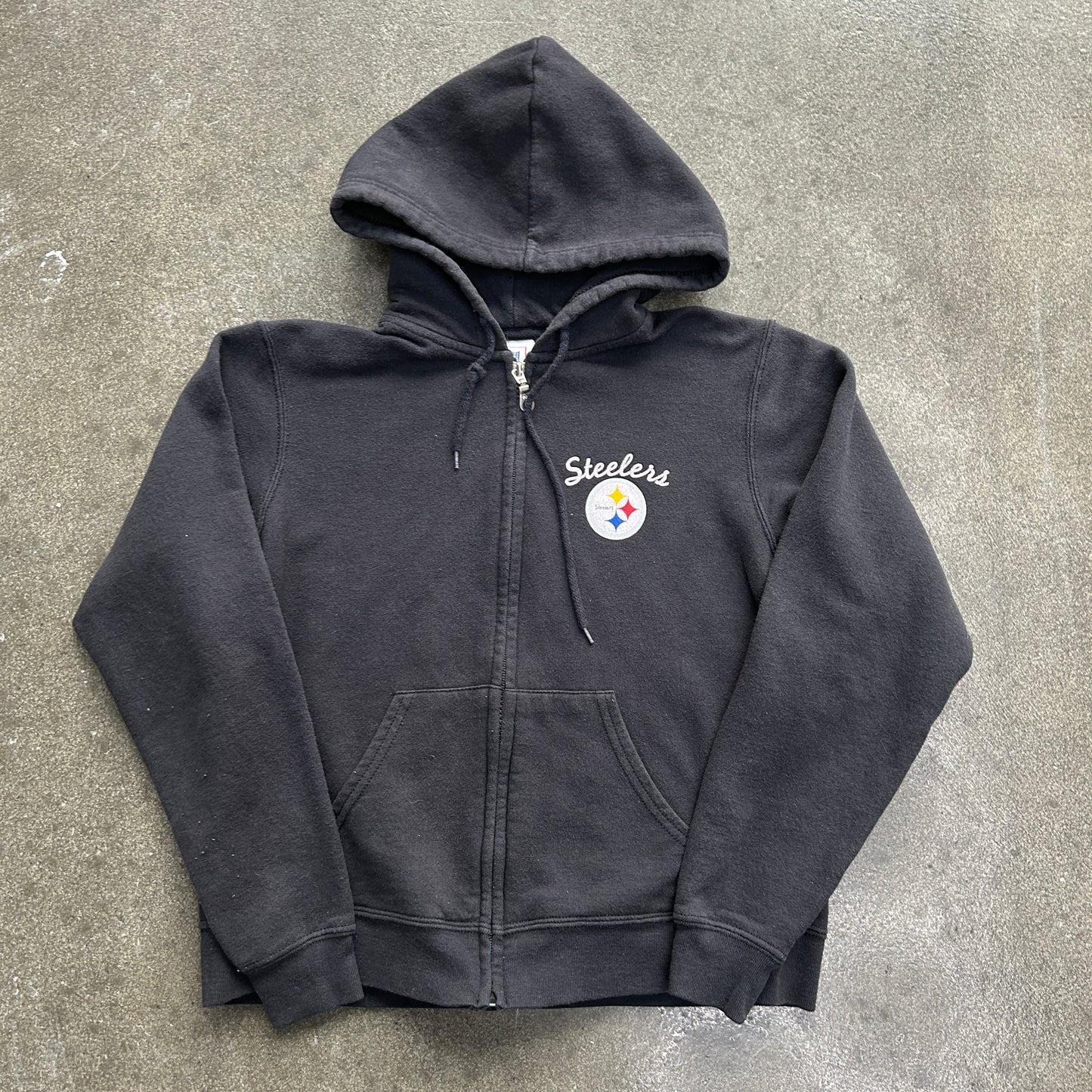 Vintage Steelers Sparkle Logo Zip Up