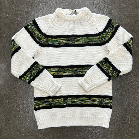 Vintage Miss Holly Striped Sweater