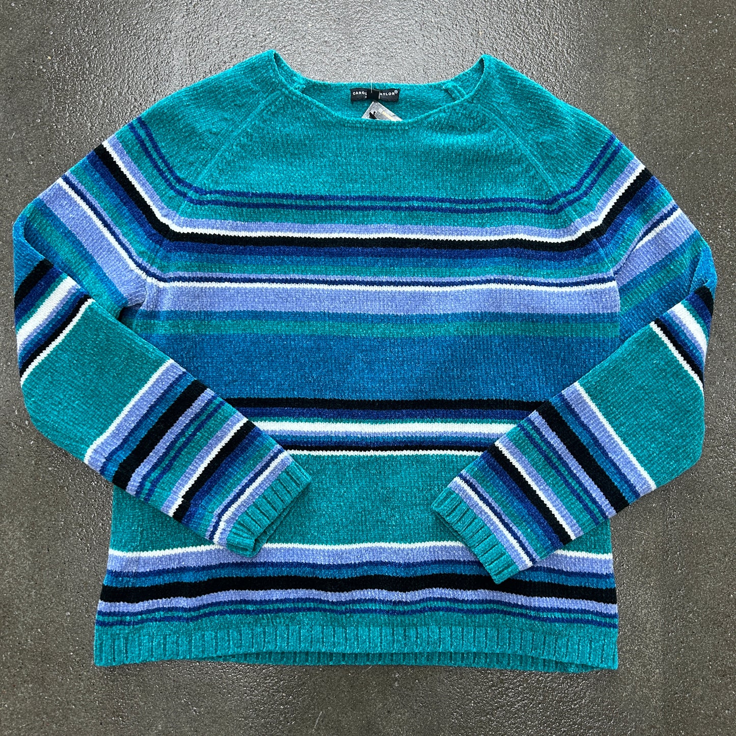 Vintage Carolyn Taylor Velour Sweater