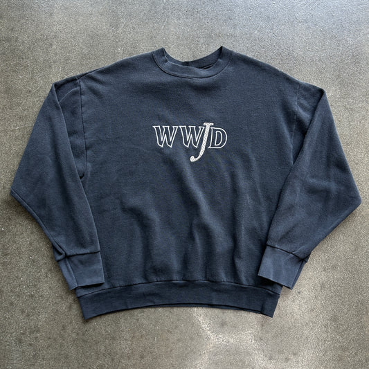 Vintage WWJD Crewneck
