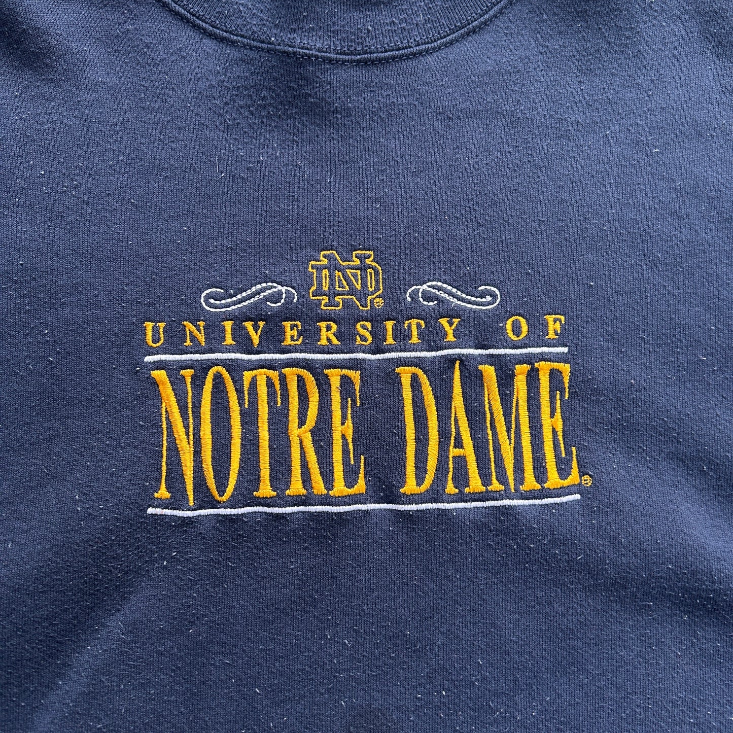 Vintage University of Notre Dame Crewneck