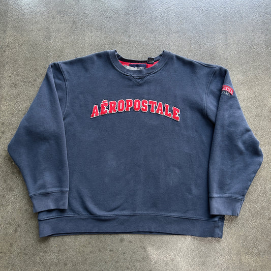 Aeropostale Spell Out Crewneck