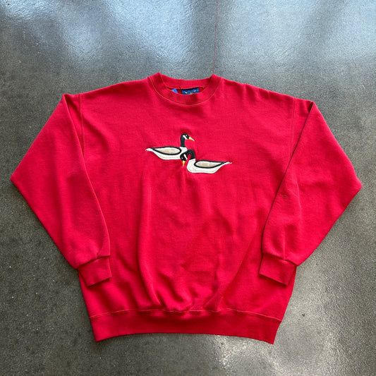 Vintage Orsman Duck Embroidered Crewneck