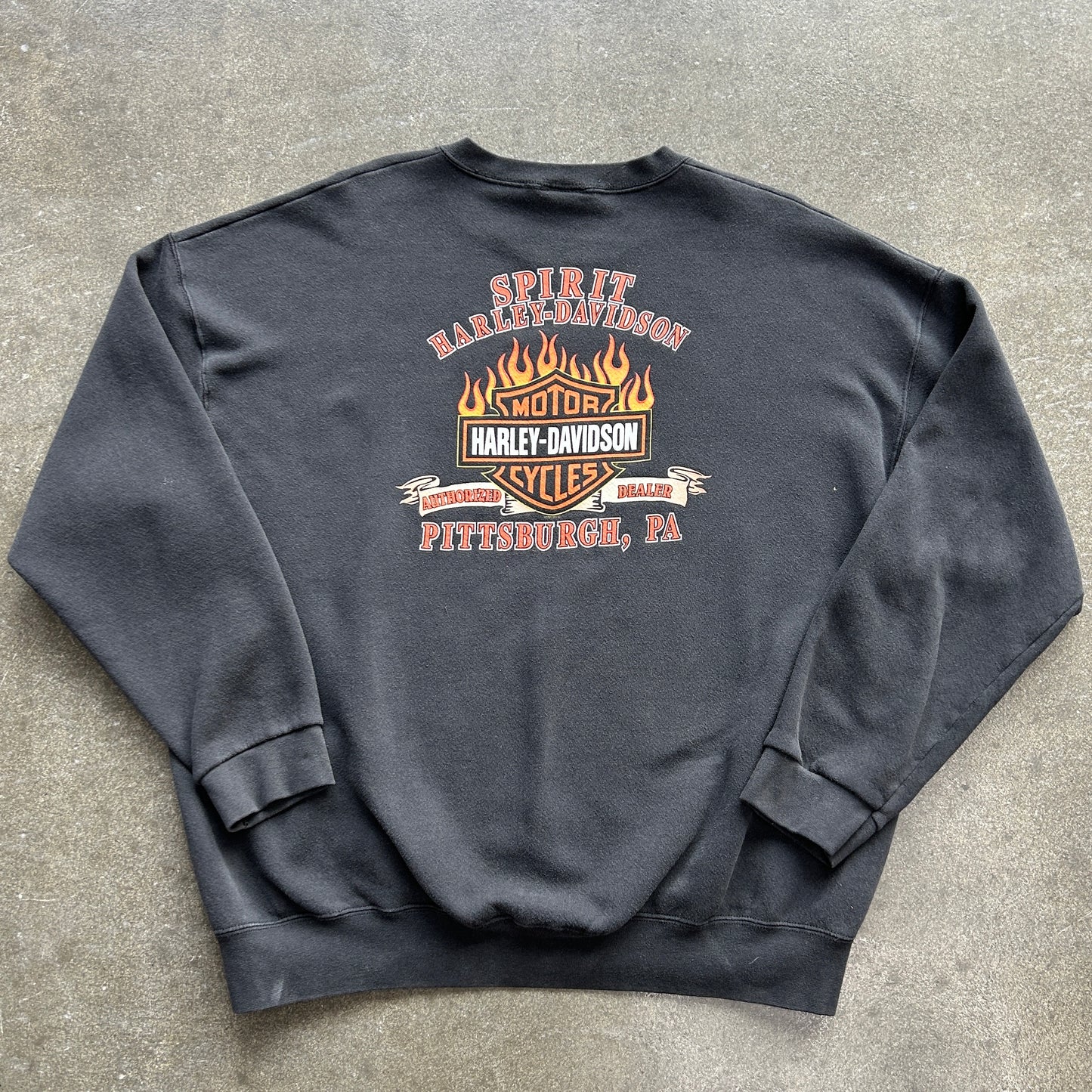 Vintage Harley Davidson Pittsburgh Crewneck