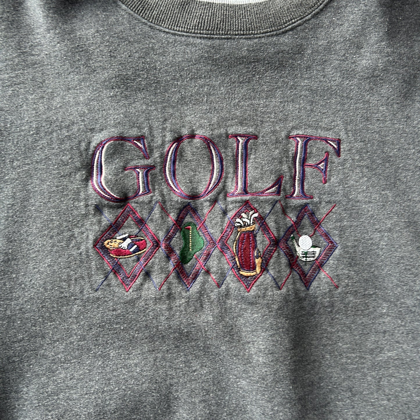 Vintage Golf Design Crewneck