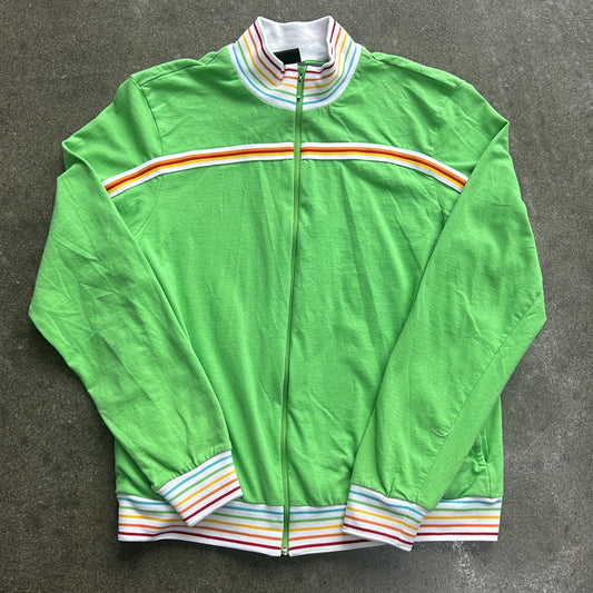 Vintage Rainbow Detail Zip Up