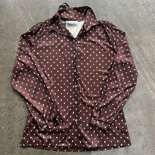 Vintage Queen Casuals Button Up